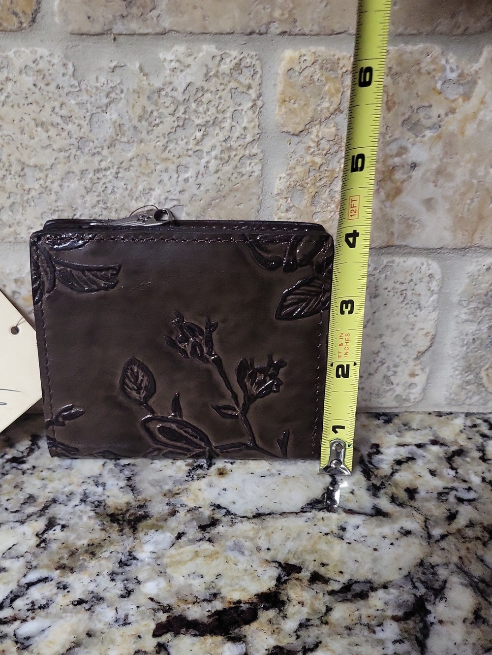 Patricia Nash Bark Leaves Lynette Wallet - Picture 4 of 14